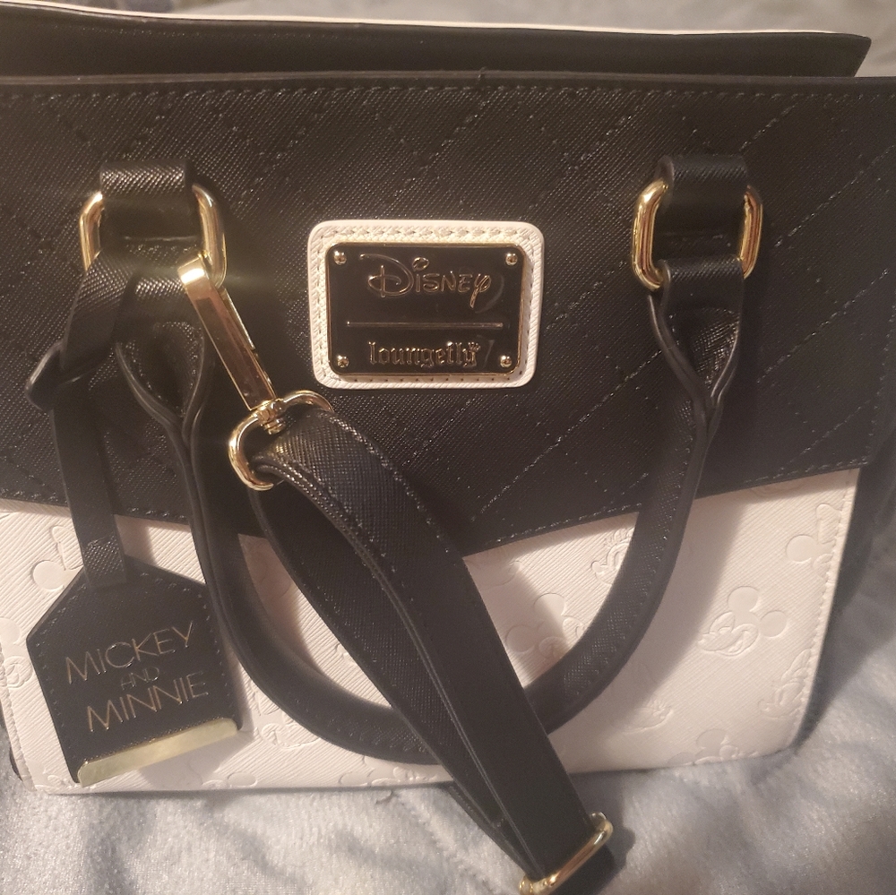 Loungefly Limited edition mickey/minnie satchel